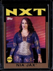 2016 Topps WWE Heritage #67 Nia Jax Bronze 36/99 - Picture 1 of 2
