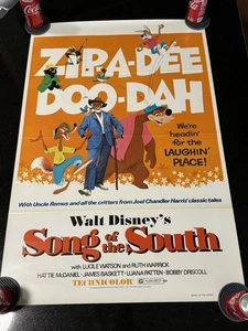 Vintage R73 Disney Movie Poster - Song Of The South - One Sheet - Picture 1 of 8