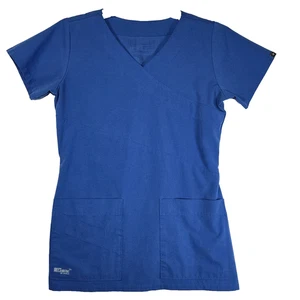 Grey’s Anatomy by Barco Scrub Top Blue Size Small Style 2130 Pockets RN50681 - Picture 1 of 13