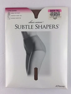 Pantimedias Top JCPenny Transparente Caricia Sutil Modelador QUEEN TALL BEIGE - Imagen 1 de 4