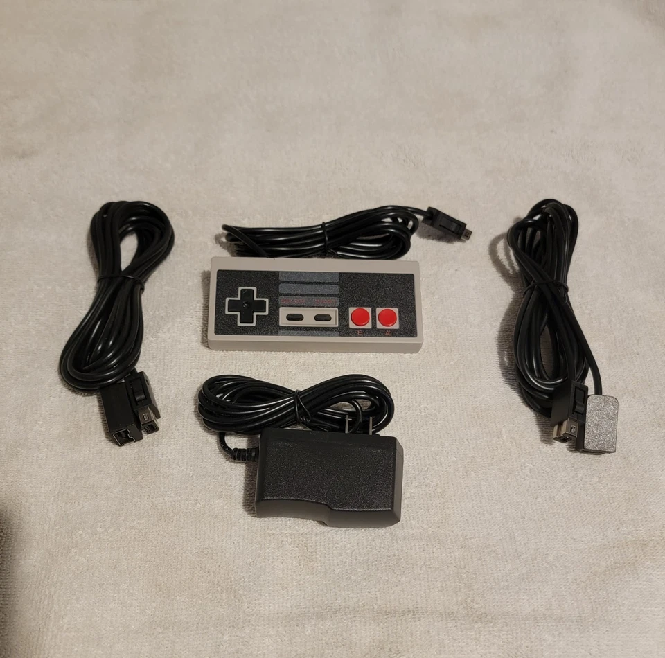 PIRANHA PERFORMANCE Controller, 2x 6ft Extension Cable, power cbl for your NES Classic Edition Mini