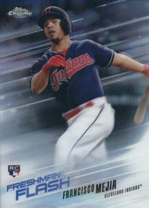 2018 Topps Chrome Freshman Flash Refractors #FF5 Francisco Mejia - NM-MT - Picture 1 of 2