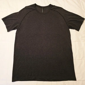 Lululemon Metal Vent Tech SS 2.0 Shirt Size XL Charcoal Gray LM3CX3S Mens EUC - Picture 1 of 8