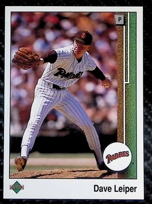 1989 Upper Deck #363 - Dave Leiper - San Diego Padres - Image 1 of 2