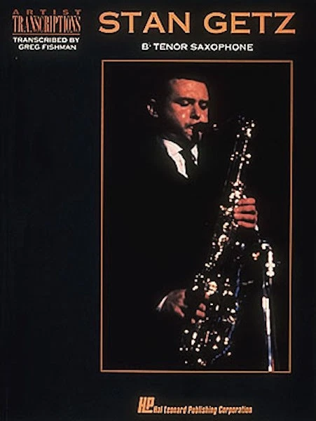 Stan Getz Bb Tenor Saxophone Jazz Solo Sheet Music 19 Transcriptions Book - Image 1 of 1