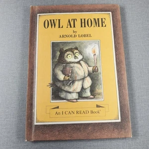 Owl at Home Arnold Lobel 1975 I Can Read Book Harper & Row - Foto 1 di 8