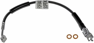 Left Front Brake Hose fits 1997-2006 Jeep Wrangler w/ Lift Rubber FLH622066 - Picture 1 of 1