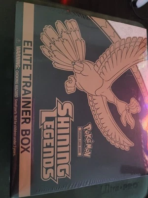 Pokemon TCG: Shining Legends Elite Trainer Caja Sellada de Fábrica ETB Foto 1 de 4