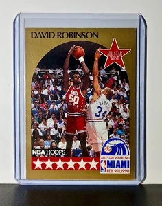 David Robinson Rookie 1990 NBA Hoops #24 Card San Antonio Spurs - Picture 1 of 2
