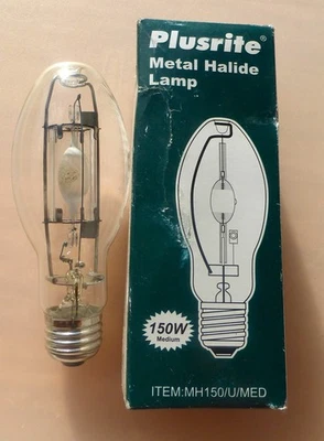 Plusrite MH150/U/MED Metalldampflampe Glühbirne 150W M102 - Bild 1 von 2