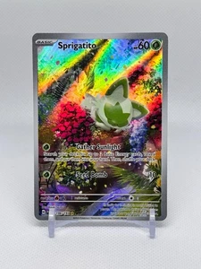Sprigatito 196/193 Paldea Evolved Illustration Rare Holo - Picture 1 of 2