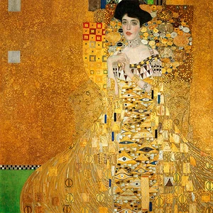 Adele Bloch Bauer I by Gustav Klimt A2+ High Quality Canvas Print - Picture 1 of 1