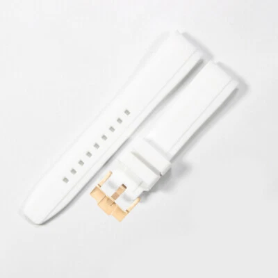 Correa de reloj de goma de silicona impermeable arco 20 22 mm se adapta a Swatch y Blancpain Foto 1 de 4