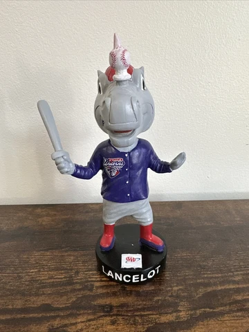 Uspbl Utica Unicorns Lancelot Bobblehead Great Condition Cover