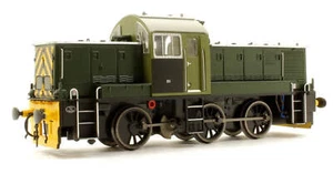 Heljan OO Scale Class 14 Industrial Green Buckminster Quarries S&L 21 Diesel Loc - Picture 1 of 1