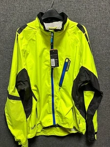 Madison Stellar Waterproof Jacket Hi-Viz Yellow L rrp £99 LN141 CC 08 - Picture 1 of 5