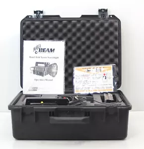 MAXA BEAM MBS-410 REFLECTOR DE ENVÍO DE ALTA INTENSIDAD + Estuche Rígido - Encendedor defectuoso - Imagen 1 de 17