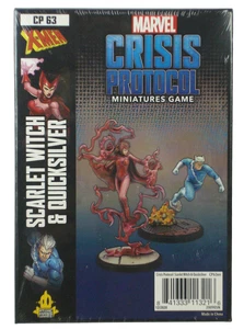 Marvel Crisis Protocol Scarlet Witch & Quicksilver Character Pack Miniature Game - Picture 1 of 3