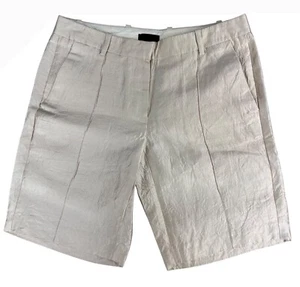 J. Crew Womens Silk Blend Champagne Shorts Size 0 NWOT Lightweight & Stylish - Picture 1 of 13