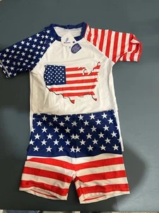 Ovodod USA Flag Kids' Swim Set - Stars and Stripes (RT009) - Picture 1 of 6