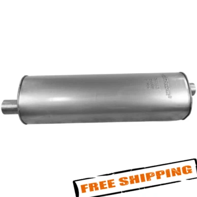 Walker Exhaust 21543 Quiet-Flow Stainless Steel Oval Aluminized Exhaust Muffler - Image 1 of 4