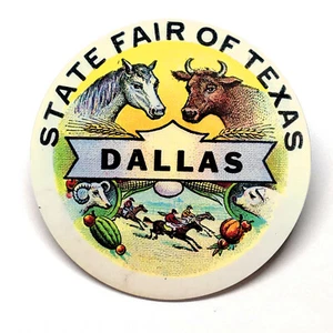 Texas State Fair of Texas #2 Advertising Pocket Mirror - Picture 1 of 2