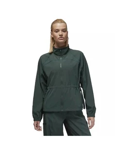 NEW Jordan Sport Jacket Women's FB4615-316 GREEN Size LARGE Brand New Authentic - Picture 1 of 3
