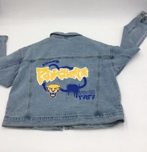 Wear by Erin Andrews Women's Pittsburgh Panthers Denim Jacket - Picture 1 of 2