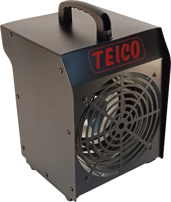 Heizlüfter Bauheizer Elektroheizung Teico 3kW Bautrockner Heizstrahler Gebläse - Bild 1 von 4