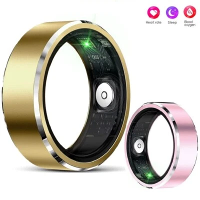 5ATM Waterproof R5 Smart Ring Heart Rate, Blood Oxygen, Blood Pressure Monitoring - Image 1 of 4