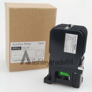 New Fuji Electric Aux Relay SRCA50-3F SRCa50-3F/X 6A2B 110VAC - Picture 1 of 8