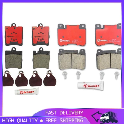 Juego de pastillas de freno de disco delanteras traseras Brembo 2 piezas para Mercedes-Benz C230 2004-2007 _PG Foto 1 de 2