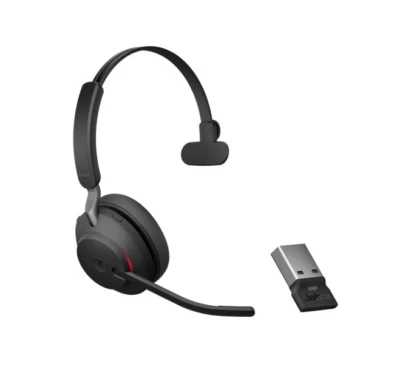 Jabra Evolve2 65 MS Monaural Bluetooth Headset USB-A 26599-899-999 - Image 1 of 4