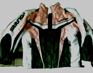 Chaqueta Polaris Años 90 Rosa/Negro Moto de Nieve Damas Adolescentes 14/16 Cremallera Completa Invierno De Colección - Imagen 1 de 10