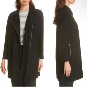 Eileen Fisher Giacca Cappotto Nero Donna Taglia XL - Foto 1 di 24