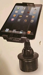 PhabGrip Cup Holder Phone Mount for Car GPS Tablet Hands-Free Adjustable - Picture 1 of 11