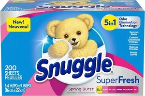 Snuggle Plus Superfresh Trocknertücher mit statischer Kontrolle und geruchsbeseitigendem Te - Bild 1 von 2