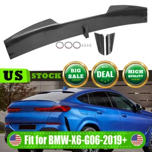 LD Style Carbon Look Roof Rear Spoiler Wing Lid For BMW X6 X6M G06 2020-2023 24 - Bild 1 von 13