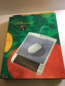 Compucessory Mouse Mat With Foam Coverd Roller Support Wrist Rest - Picture 1 of 1