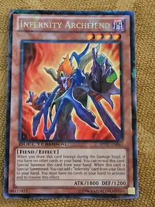 Yugioh Infernity Archfiend DT07-EN060 Duel Terminal Card - Picture 1 of 9