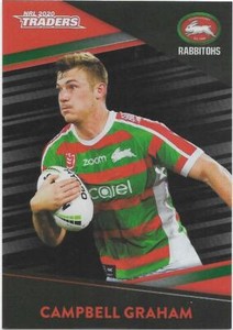 2020 Nrl Traders Platinum Parallel (PS115) Campbell GRAHAM Rabbitohs