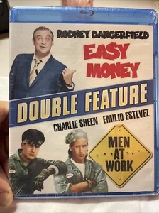 Easy Money / Men at Work Double Feature BLU-RAY RARE Rodney Dangerfield / Sheen - Bild 1 von 2