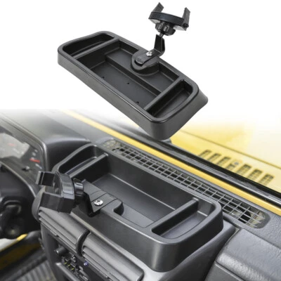 360° Car Mount Phone holder Storage Tray Dashboard for Jeep Wrangler TJ 1997-06 - Image 1 of 4