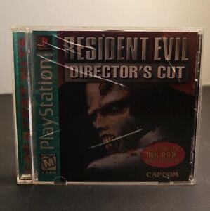 Resident Evil Director's Cut (Sony PlayStation 1, 1998) case is cracked 