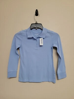 NUEVO CON ETIQUETAS OLD NAVY Suéter Niño Manga Larga Cuello Mezcla Algodón Azul.Talla S (6-7) Foto 1 de 4