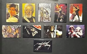 STAR WARS - EMPIRE STRIKES BACK - RETURN OF THE JEDI Magnets 2x3 SET OF 10 - Picture 1 of 1