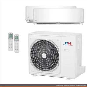 Cooper & Hunter Mini Split AC Heat Pump Multi 2 Zone 12000 18000 BTU - Picture 1 of 7