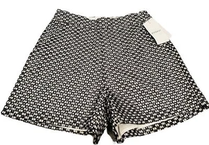 New Kookai Size 34/size 6 Dallas Shorts Black/white BNWT - Picture 1 of 4