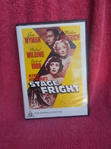 STAGE FRIGHT ALFRED HITCHCOCK MARLENE DIETRICH,MICHAEL WILDING DVD G R4 - Picture 1 of 2