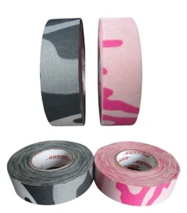 Pro Guard Camo Cloth Hockey Stick Grip Tape (Pink, Winter Gray) 1" x 20 Yards - Picture 1 of 17